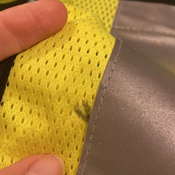 Reflective Safety Vest, Class 2 Construction, Hi-Viz, Yellow & Orange 3 pc Lot - Picture 6 of 15